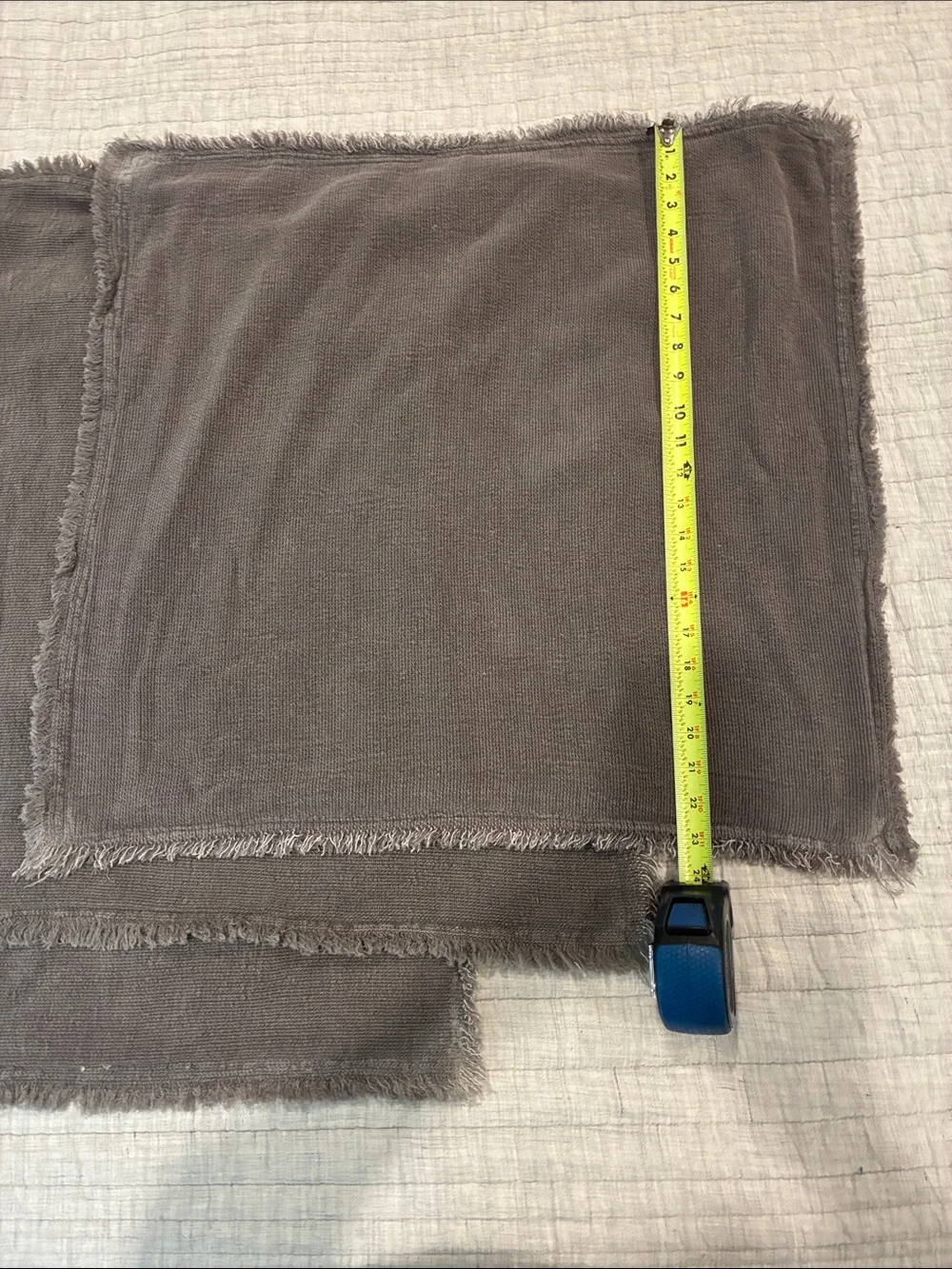 Crate & Barrel - Grey Throw Pillow Covers - set of 3